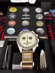 NEW OMEGA x Swatch Speedmaster Moonwatch Professional S033T100 - Tachymètre