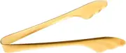 CONGARTENO Stainless Steel Food Tongs Small Serving Ice Tongs for Kitchen Barbecue