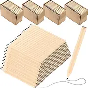 Yexiya Golf Pencils Bulk Half 2 HB 3.5 Pre Sharpened Hexagonal Yellow Wood Mini Pencils for Kids School Classroom Baby Shower Bridal Wedding Office Supplies(2000 Pcs)