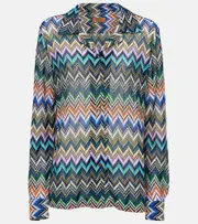 [Missoni] Missoni Zig Zag shirt AU 12 multicoloured
