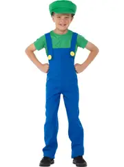 Green Plumber Boys Book Week Costume