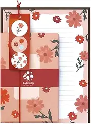 Lab Clip Letter Set La Recorte Red C24-LRLS-RD