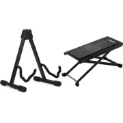 Gator Frameworks GFW-GTRA-4000 Guitar Stand and Folding Footrest