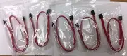15-Pack 7 Pin SATA to SATA Serial ATA Data Cable for Hard Drive - Free Shipping