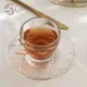 【韓國SSUEIM】古典玫瑰系列玻璃咖啡杯盤2件組180ml (4折)