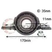 Boonma Drive Shaft Centre Support Bearing - CB-4039