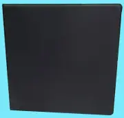 ULTRA PRO 3 INCH PLAIN BLACK RING BINDER CARD STORAGE Album sports trading