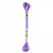 DMC Light Effects Floss, metallic, cross stitch #E3837 - Purple