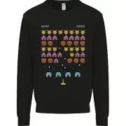 Retro Video Game Arcade Gaming Gamer Mens Sweatshirt Jumper