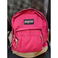 在飛比找蝦皮購物優惠-【Jansport 後背包】【桃紅色】【僅背過1次】