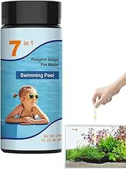 Spa Water Quality Test Strips, Hot Tub Test Strips | Water Purity Pool and Spa Test Strips, High Sensitivity Test Strips Fast Results for Home, Well Water, Pool, Spa
