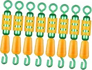 Mipcase Lure Connector Bearing Swivels Durable Spring Clips for Efficient Fishing Quick Connection Tangle Design Lightweight Portable Tackle