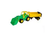 Wader Champion Tractor Frontloader Trailer Ages 3+ Car Truck Jeep Toy Gift Boys