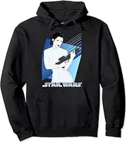 [STAR WARS] Princess Leia Retro Blaster Poster Pullover Hoodie