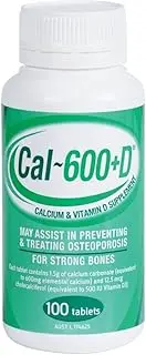 Calcium and Vitamin D Supplement 100 Tablets