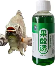 Fish Attractant Liquid - 60ml Fishing Bait Attractant Effective and High Concentration - Safe Fishing Bait Attractant for Crucian Carp Carp Bass Bream Silver Carp