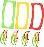 Cabilock 18pcs Kitchen Taco Holder Rack Versatile for Tortillas Burritos and Pancakes for Home Hotel Dining