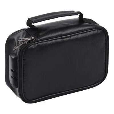Fireproof File Document Bag Safety Organizer with 3-Digit Lock Zipper Y2P4