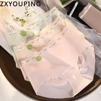 在飛比找蝦皮商城優惠-Zxyouping 高腰內衣冰絲加大碼內褲女防臀夾透氣