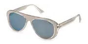 Lozza SL4255V 880X Men's Sunglasses Grey Size 56