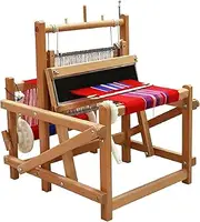 Wooden Multi-Craft Weaving,DIY Weaving Kit,Wooden Weaving with Adjustable Stand,Hand-Knitting Machine - Ideal for Beginners, Adults, Amateurs - Intellectual Toy