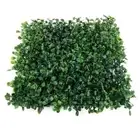 1x Artificial Plant Walls Foliage Hedge Grass Mat Greenery Panels Fence,25*25cm