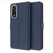 For OnePlus Nord 5 5G Case Shockproof TPU Inner Shell Leather Phone Cover Card Slot Blue