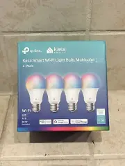 Kasa Smart WiFi Light Bulbs Compatible with Alexa A19, 9W 800 Lumens 4-Pack