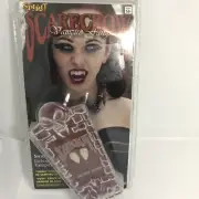 Scarecrow Small Sexy Deluxe Vampire Fangs Older From Spirit Halloween Costume