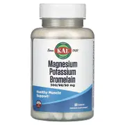 KAL, Magnesium Potassium Bromelain, 60 Tablets