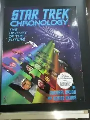 VINTAGE STAR TREK CHRONOLOGY THE HISTORY OF THE FUTURE, 1996 BY OKUDA