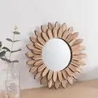 Rustic Vanity Mirror 12inch Wall Mirror Room Decors Aesthetic Mirror Bathroom