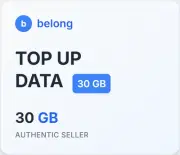 30GB Belong Mobile Data Gift