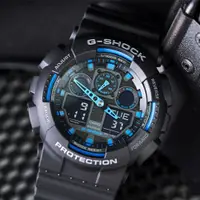 在飛比找蝦皮購物優惠-【奇異SHOPS】CASIO 消光 黑藍 G-SHOCK 抗