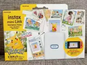 POKEMON Smartphone Printer ( Pikachu Case Set ) for Instax Mini Link Japan NEW !