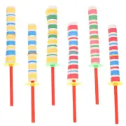 6 Pcs Birthday Party Favor Supplies Kids Plaything Spring Back Paper Toy Child