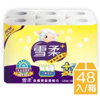 在飛比找i郵購優惠-【9store】雪柔金優質廚房紙巾(120組X6捲X8串/箱