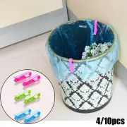 Waste Dustbin Bag Clips Bag Bin Clips For Kitchen Holders Kit Brand New