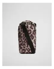 [Country Road] Recycled Polyester Drink Bottle Crossbody Bag in Leopard