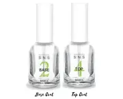 SNS Basics Bases&Sealers -Base Coat #2 & Top Coat #4 - COMBO PACK ( 0.5 OZ )