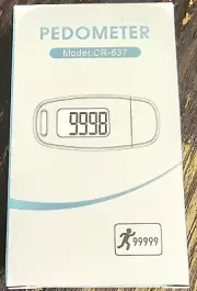 Simple Step Counter,Walking 3D Pedometer with Rechargeable Battery,Accurate...