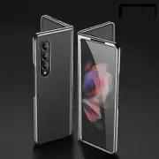 Plating Leather Phone Case For Samsung Galaxy Z Fold4