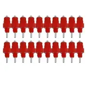 20PCS Automatic Chicken Water Nipple Drinker System Poultry Screw Style Nippl...