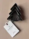 Set Of 3 Hearth And Hand Metal Christmas Tree Cookie Cutters, New