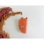 畢業禮物VESPA貓咪造型鑰匙包＿皮革手工縫製 HANDMADE KEY HOLDER