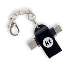 KT.NET USB3.0 A母轉TYPEC+MICRO公 二合一OTG轉接頭-CN597