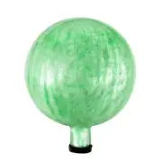 ACHLA 10" Gazing Globe, Light Green, Crackle - G10-LG-C