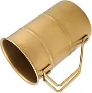 HANABASS Vintage Stainless Steel Camping Mug Portable Industrial Coffee Beer Cup Lightweight Rugged Design for Versatile Travel Beverage Container