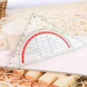 45 Degree Geometry Triangle Ruler Protractor Drawing Pro Uskt Hot Set K9A8