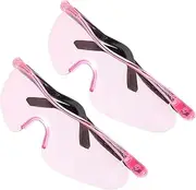 [MUSISALY] Children's Safety Glasses for CS Shooting Games Eye Protection Toys Glasses Pink 2pcs Set